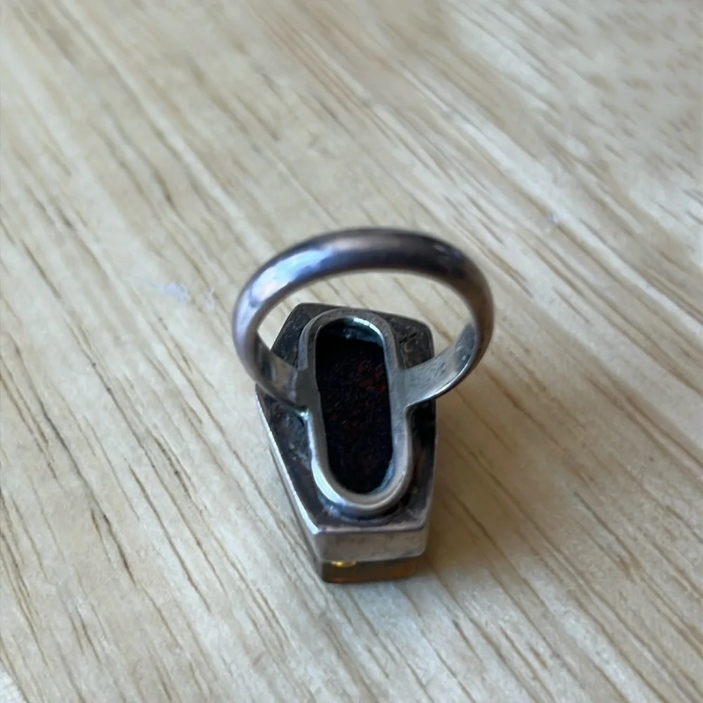 Baltic Amber Ring size 81/2
